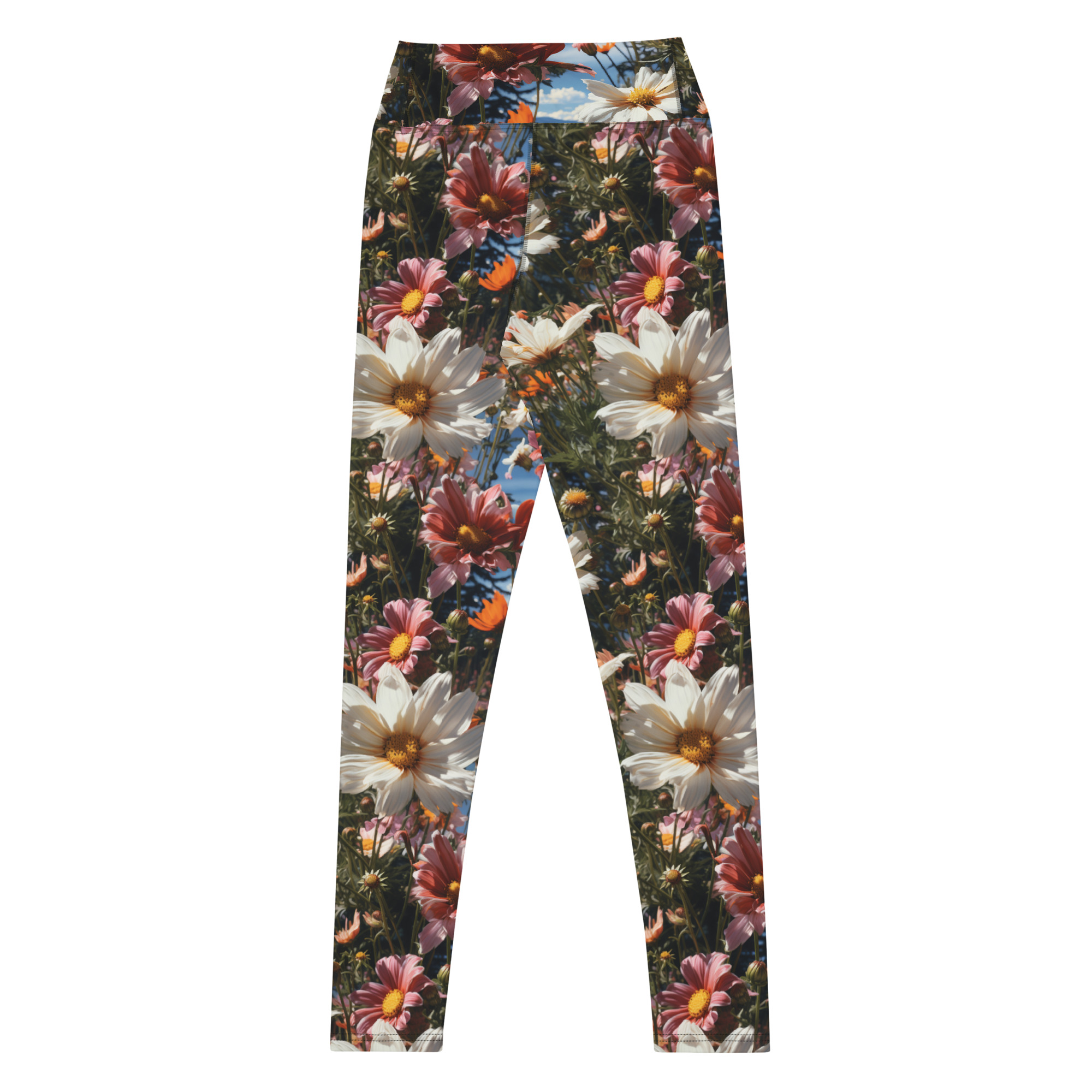 Summer Wildflowers Leggings - Image 4
