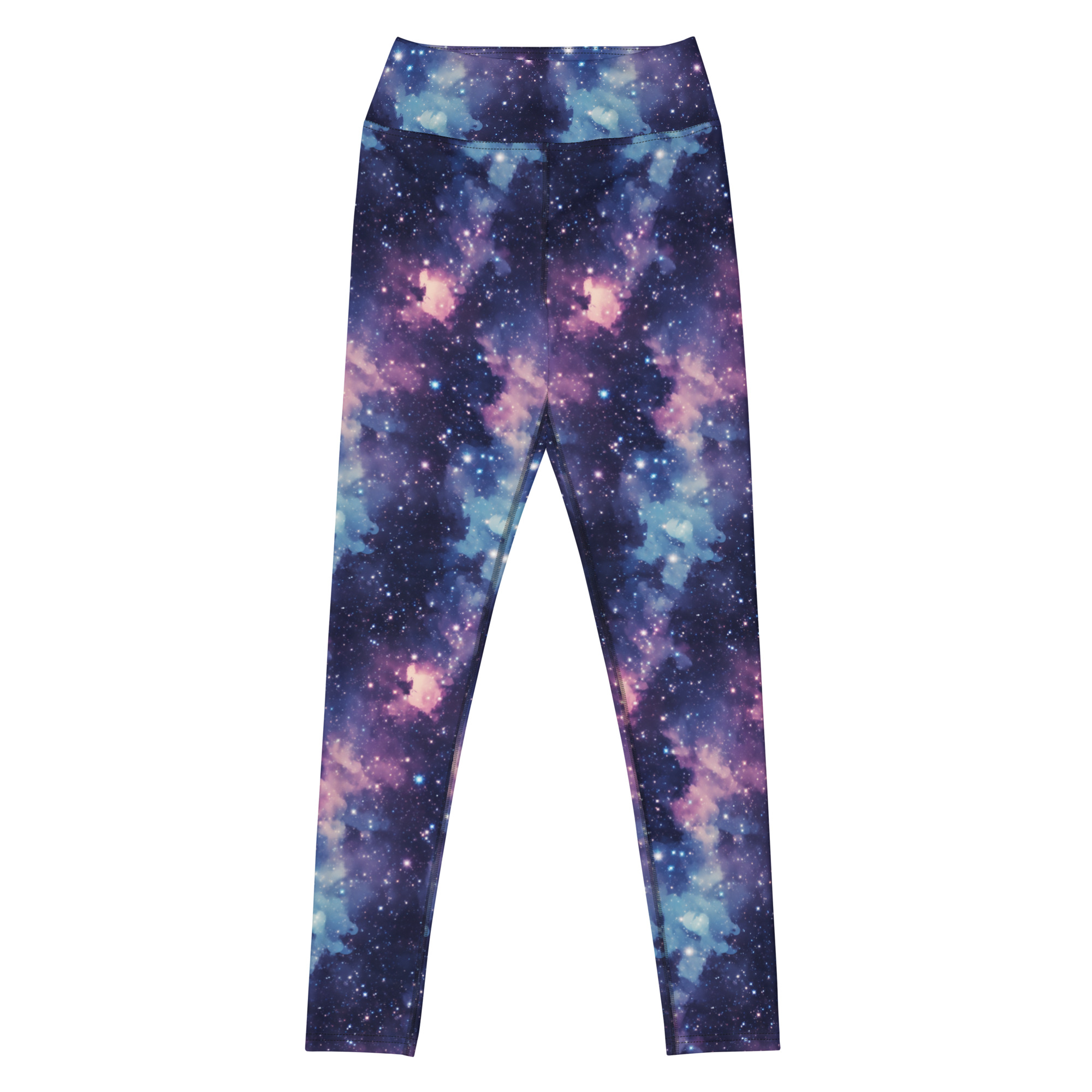 Purple & Blue Nebulas Leggings - Image 3