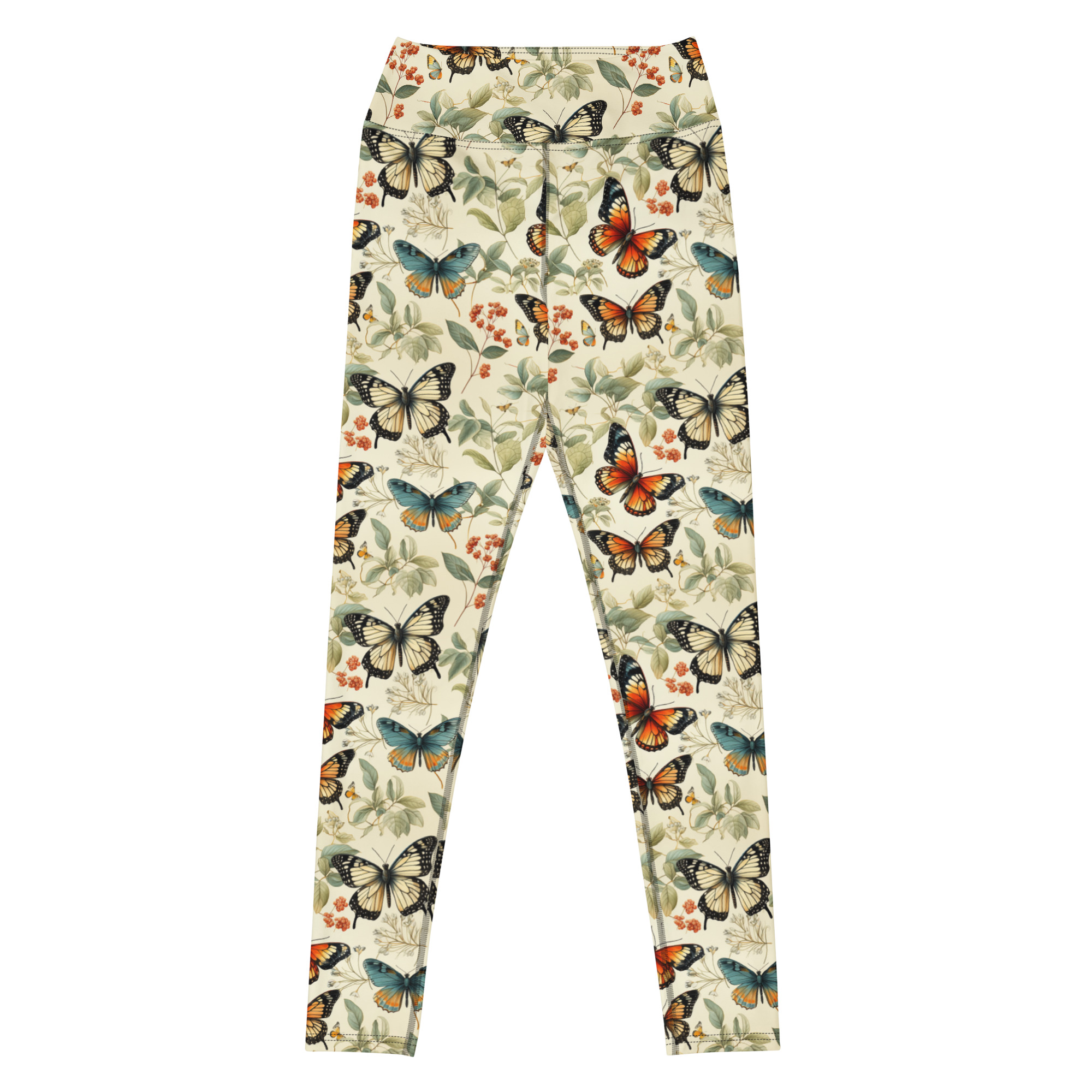 Butterflies & Sprigs Leggings - Image 3