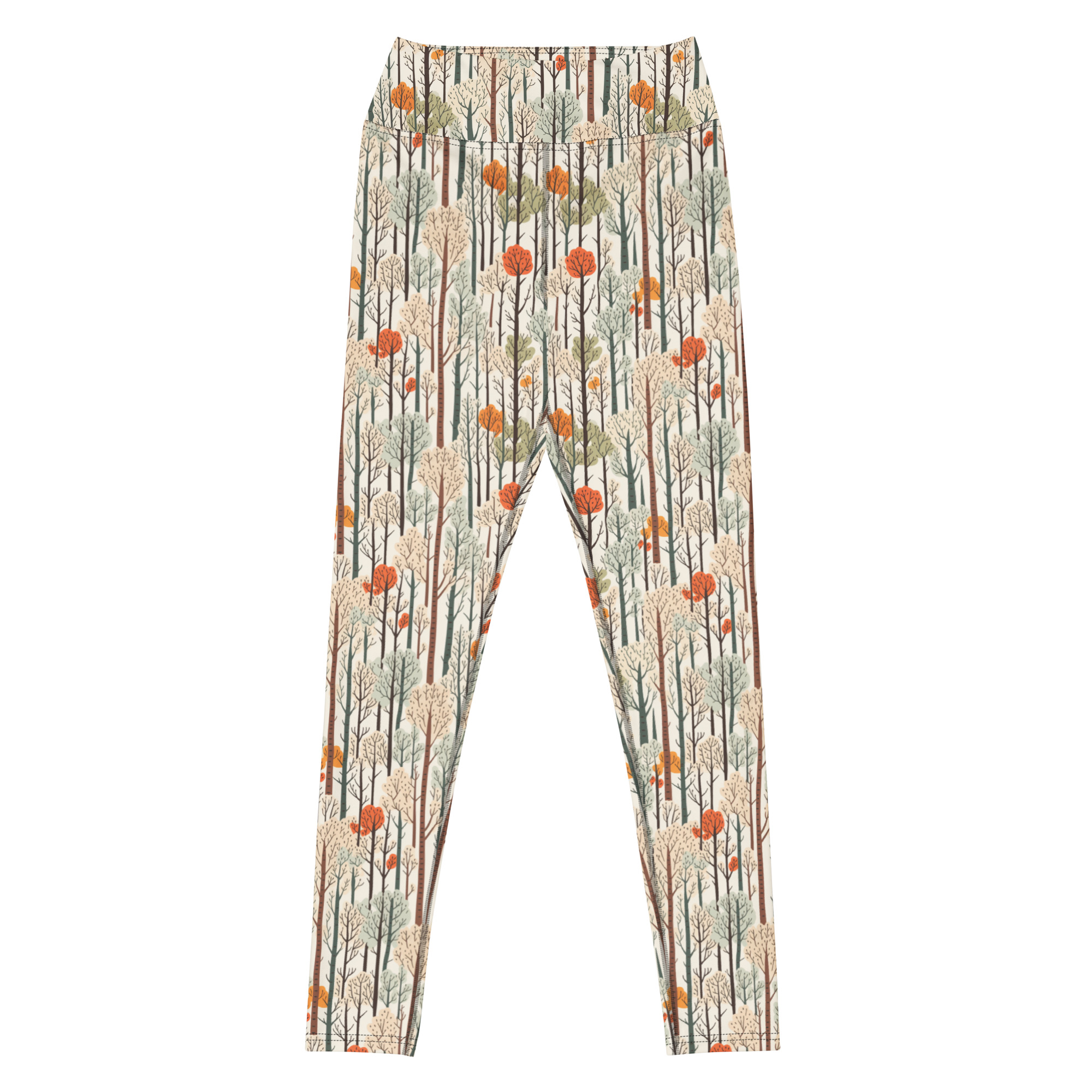 Cute Fall Forest Leggings - Image 3