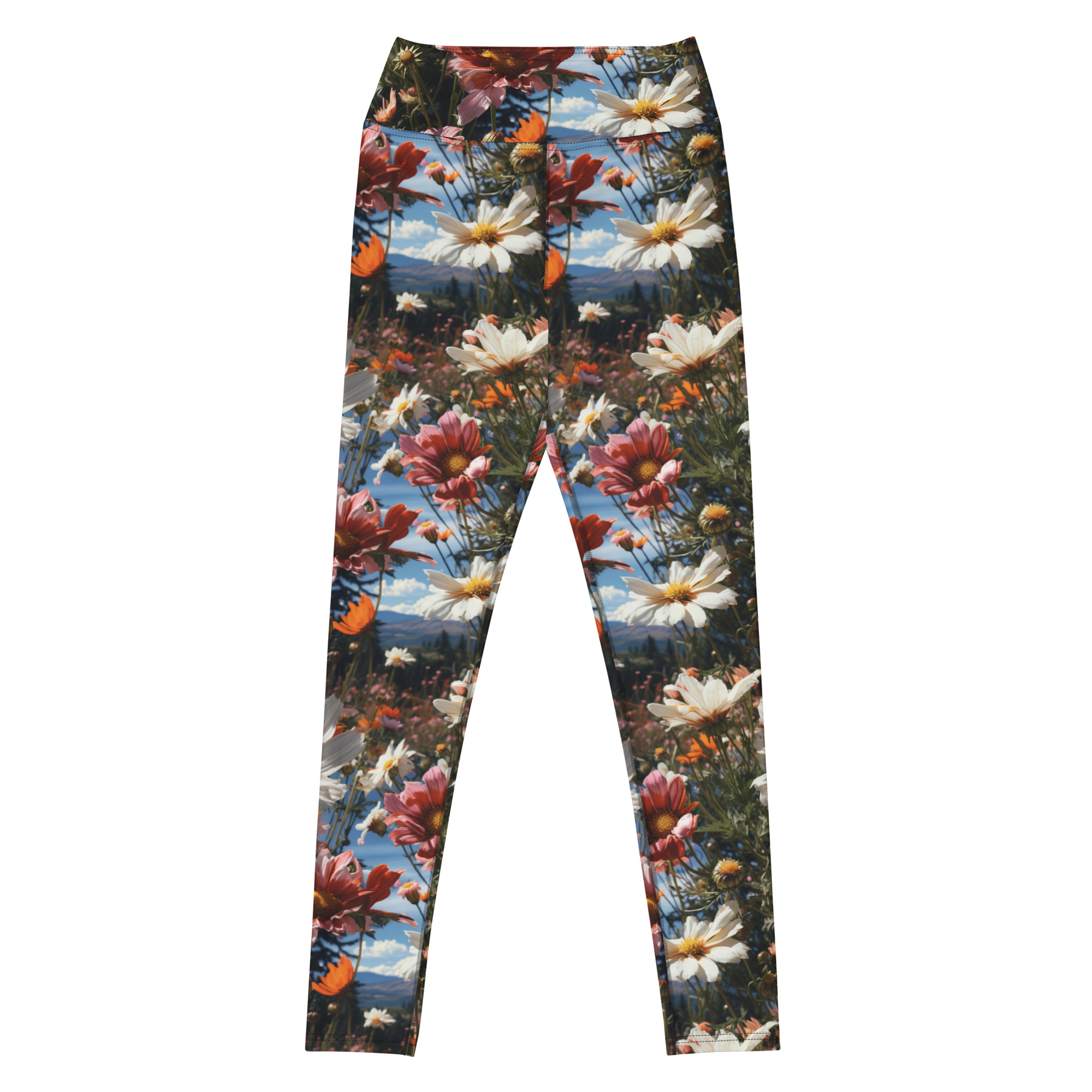 Summer Wildflowers Leggings - Image 3