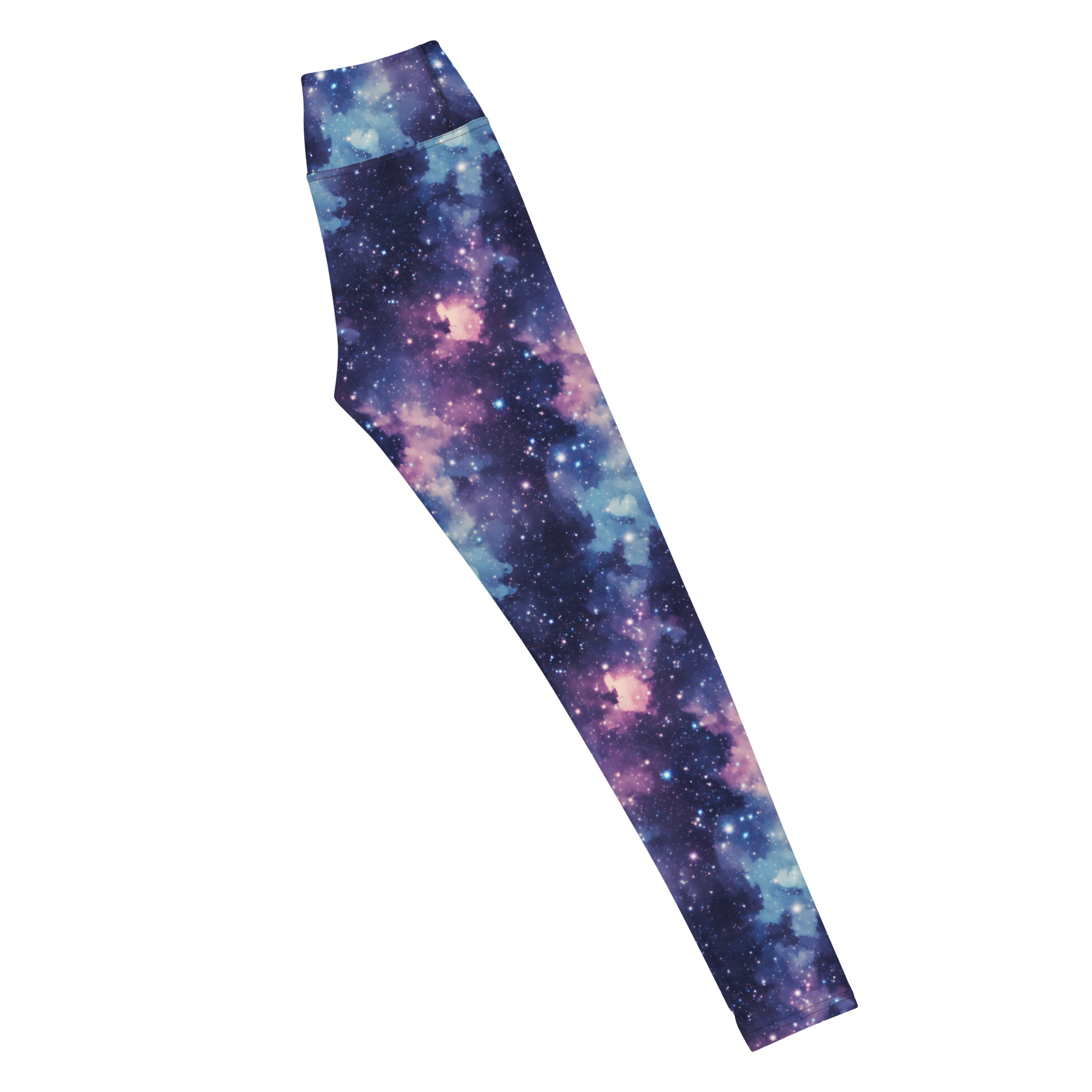 Purple & Blue Nebulas Leggings - Image 7