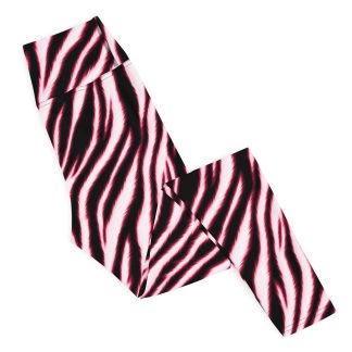 Electric Red Zebra Leggings