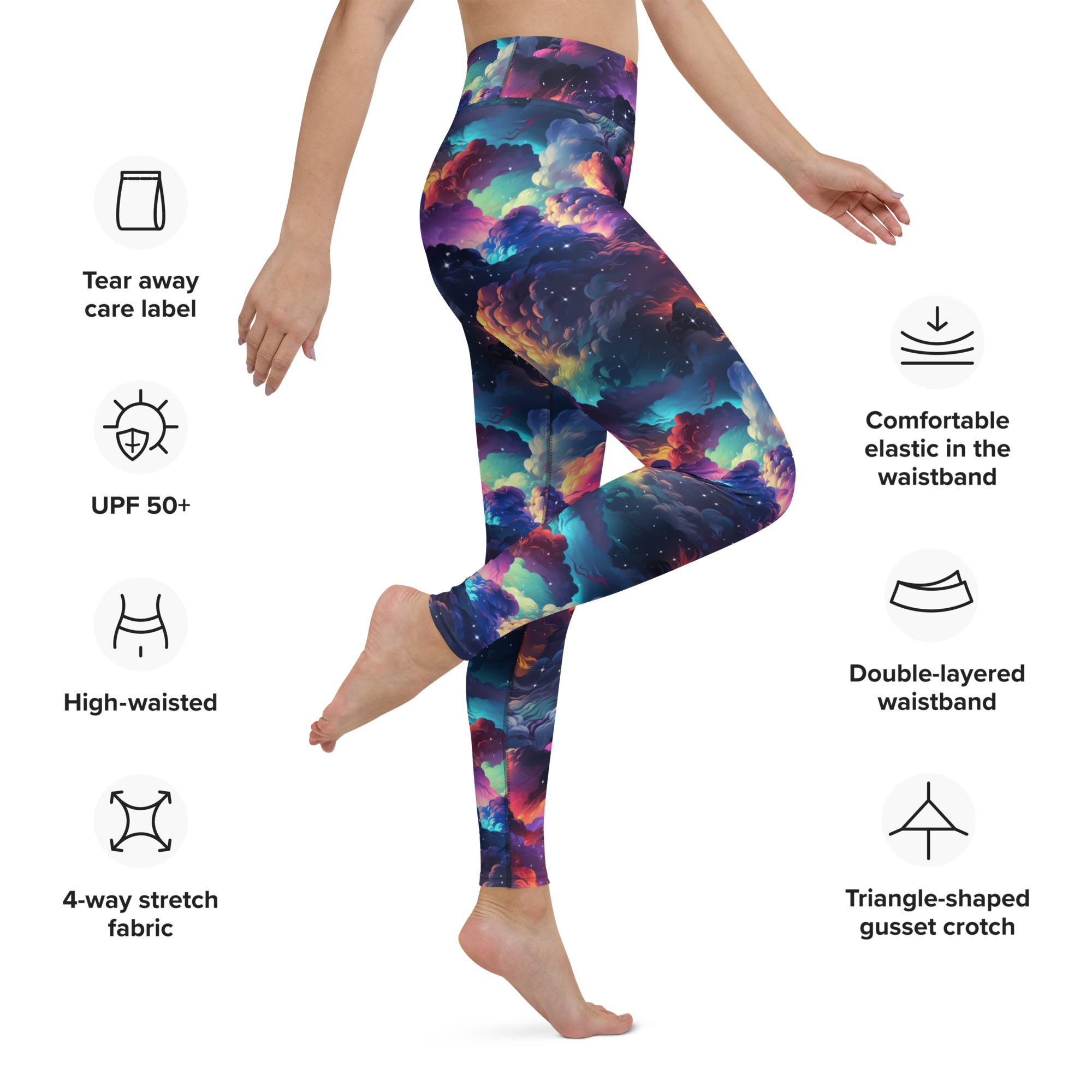 Neon Thunderstorm Leggings - Image 2