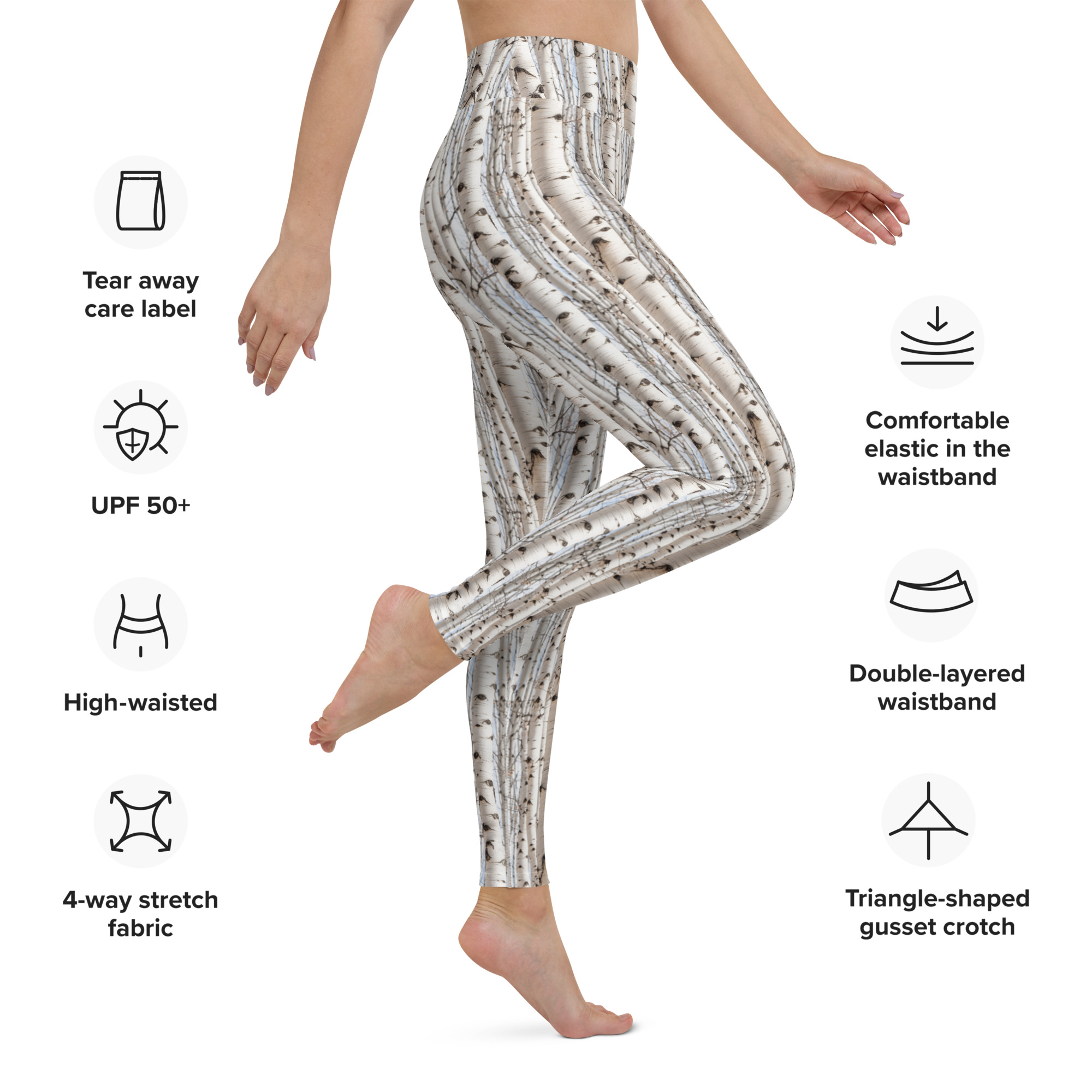 Aspen Trees Leggings - Image 2