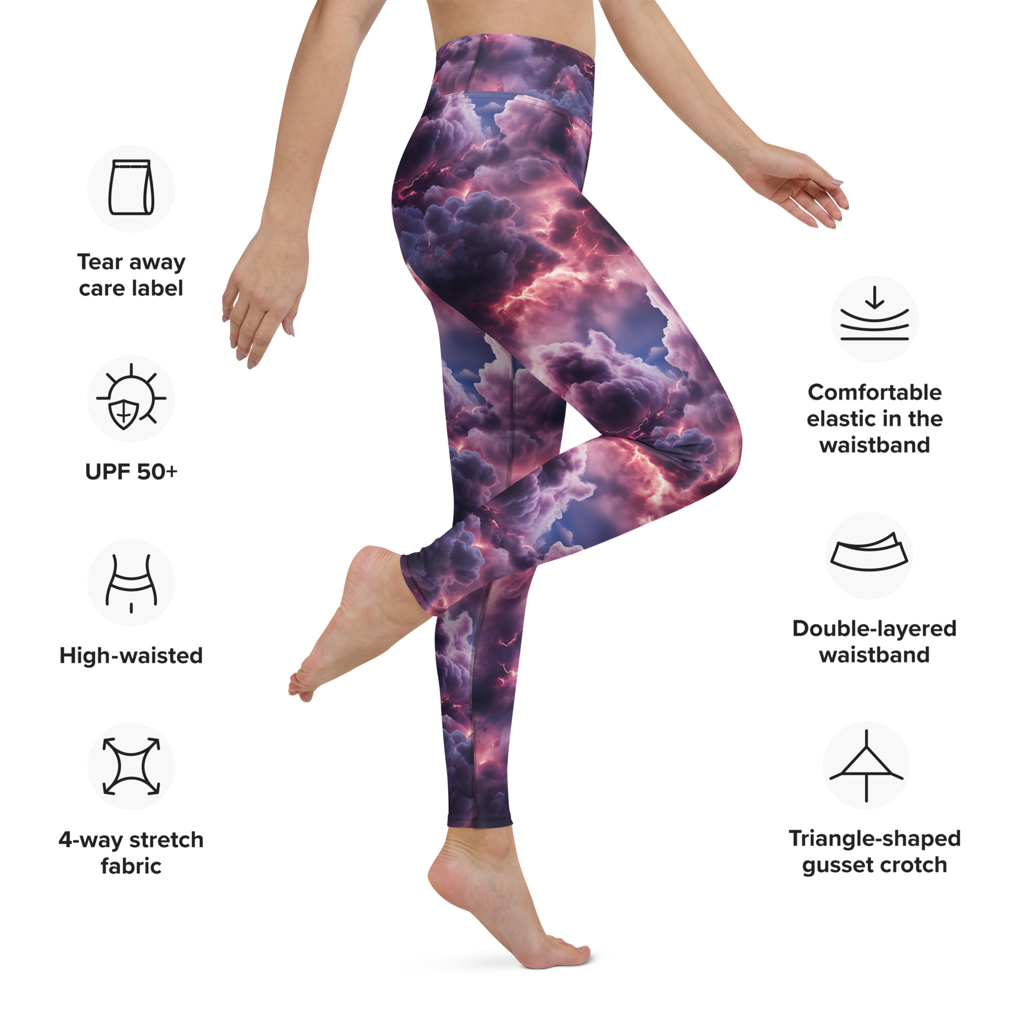 Electric Thunderstorm Leggings - Image 2
