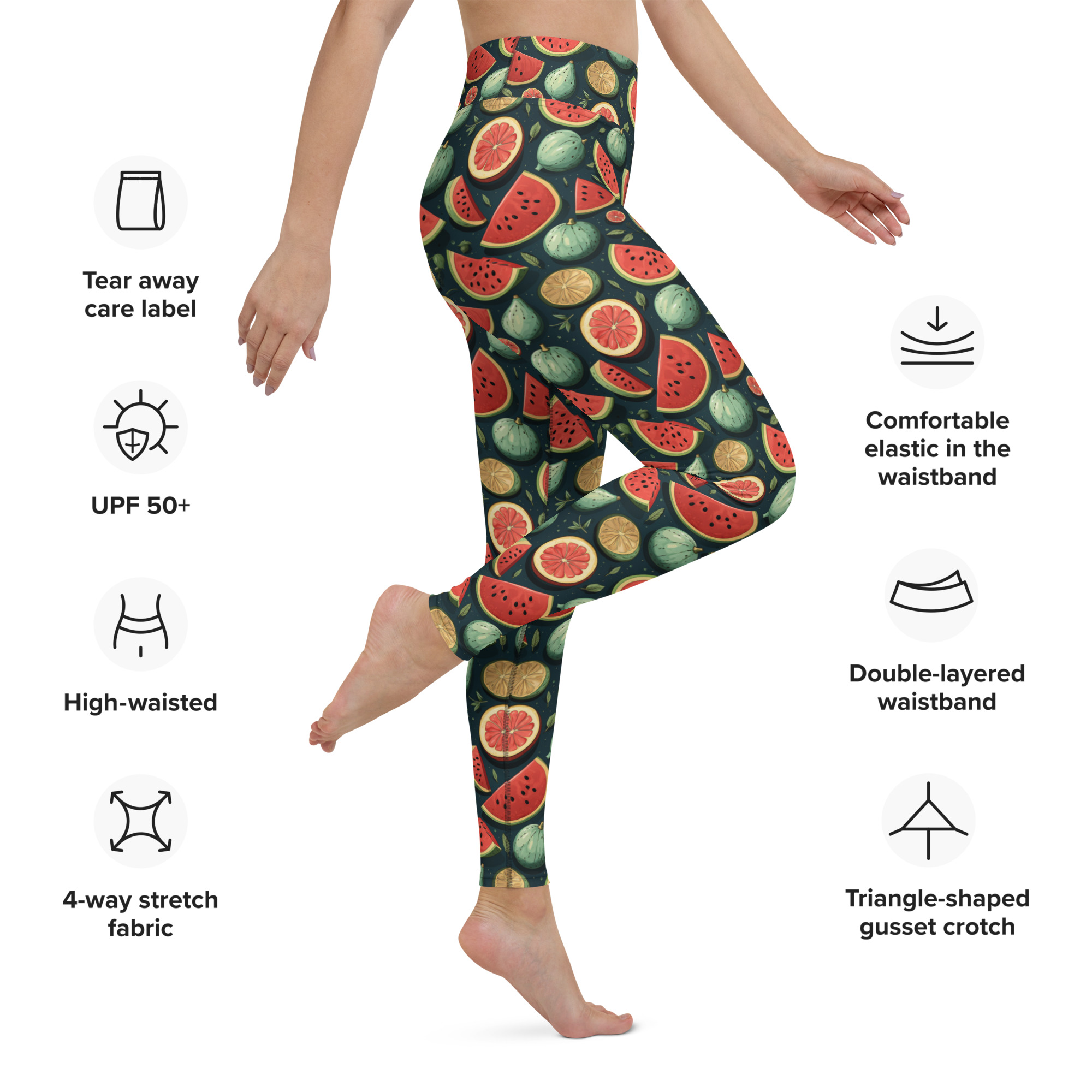 Watermelon & Citrus Leggings - Image 2