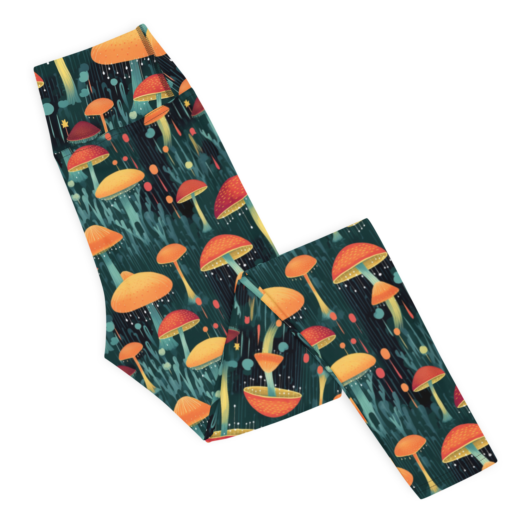 Drippy Mushrooms Leggings