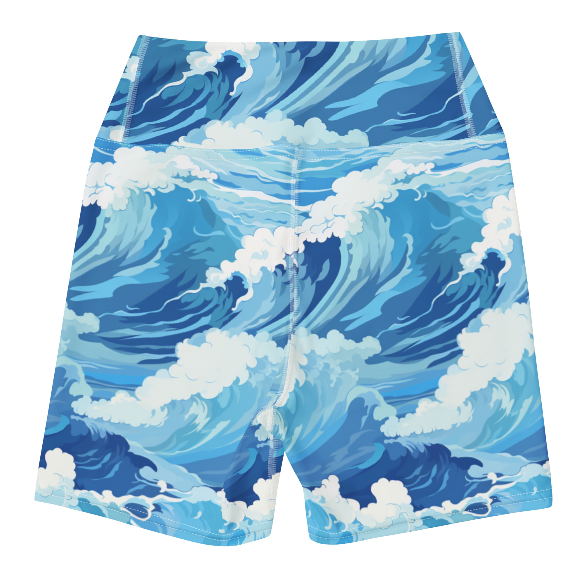 Anime Ocean Waves Shorts - Image 3
