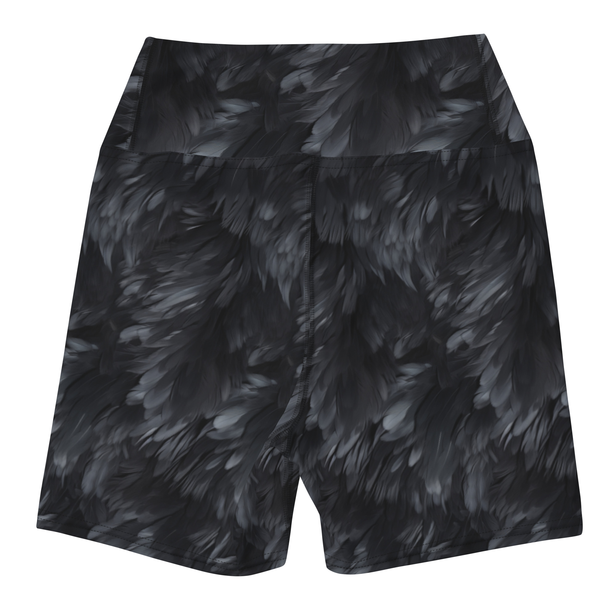 Black Feathers Shorts - Image 3