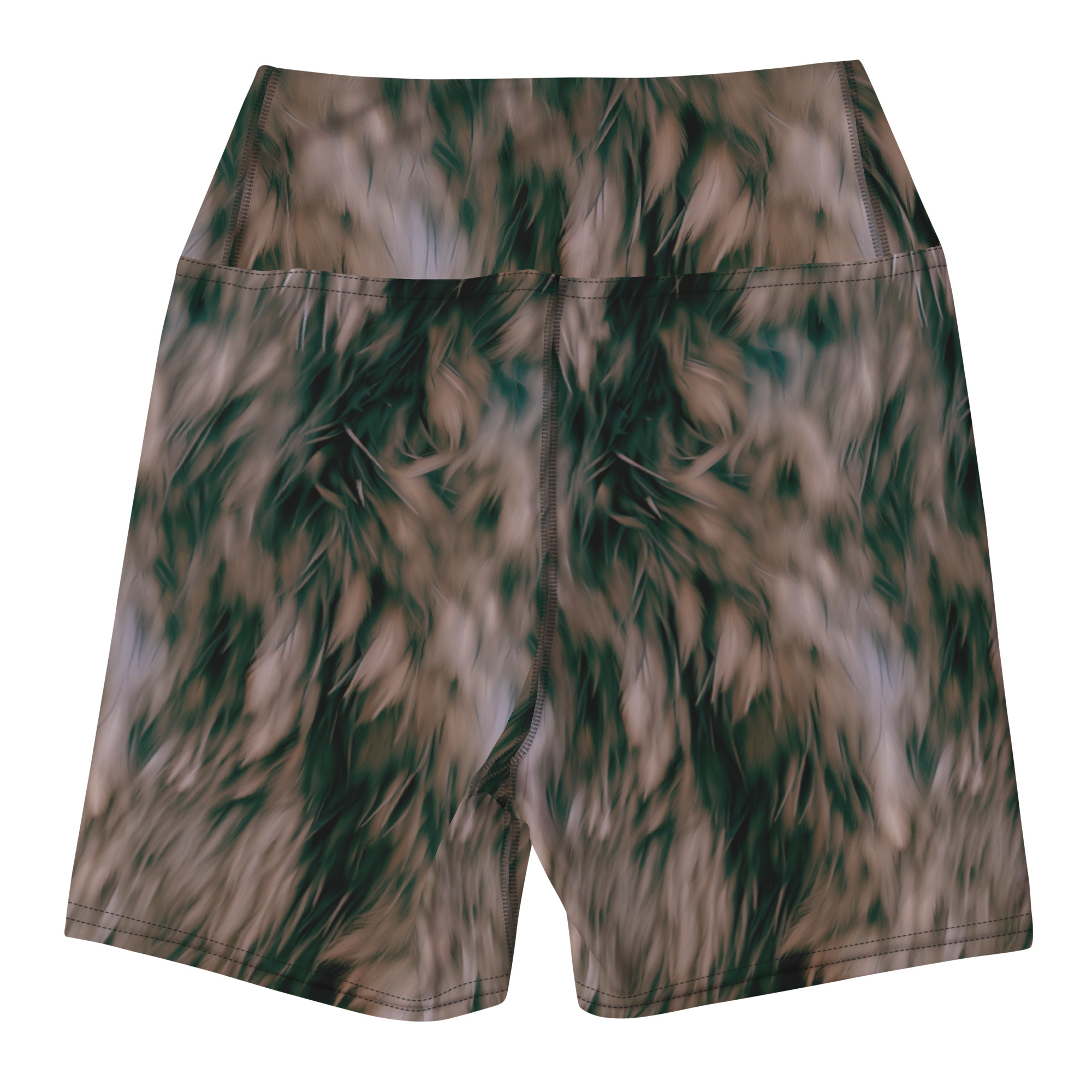 Soft Brown Feathers Shorts - Image 3