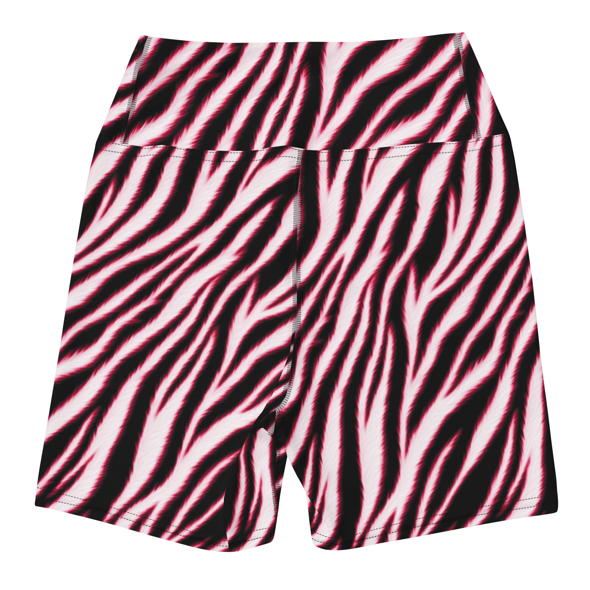 Electric Red Zebra Shorts - Image 3
