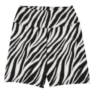Zebra Stripe Shorts